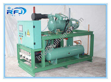 satın al Single Screw Type Compressor Refrigeration Condensing Units / Refrigerator Cooling Unit online manufacture