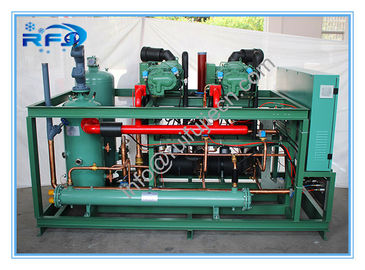 satın al Two Screw compressor cooler condenser unit R404A 380V 50HZ model DM2B20RFL online manufacture