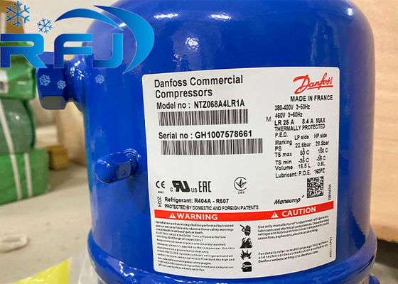 satın al Maneurop Piston Soğutma Kompresörü NTZ068A4LR1A Soğutucu R404a-R507 online manufacture