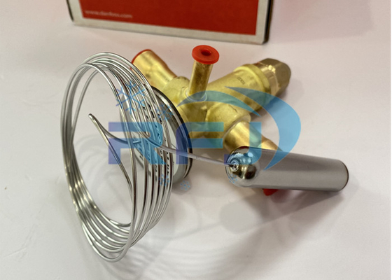 satın al TGE Serisi 067N2003 Termostatik Genişleme Valfları R410A için kapasite aralığı 3.5 52 TR/ 12 182 kW online manufacture