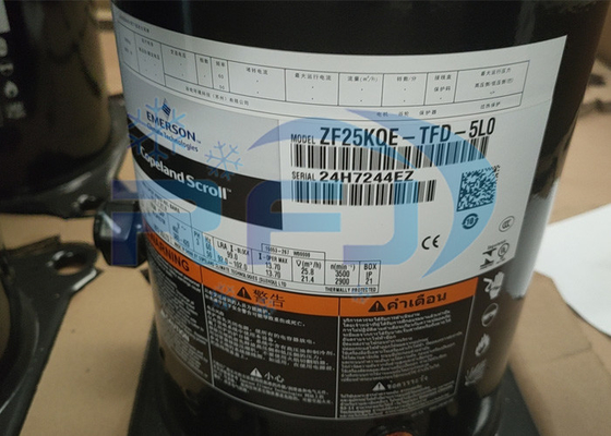 satın al Copeland Scroll Soğutma Kompresörü ZF25KQE-TFD-5L0 Soğutucu R404a online manufacture