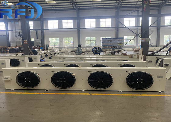 satın al D Serisi 4 Ventilatör Buharatçısı Tavan Yan Hava Soğutma Buharatçısı Büyük Soğuk Depolama için online manufacture