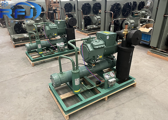 satın al 8HP Orta ve Yüksek Sıcaklıklı Su Yarı Kapalı Soğutucu 6642-31401W Kondansör Soğutma Kapasitesi online manufacture
