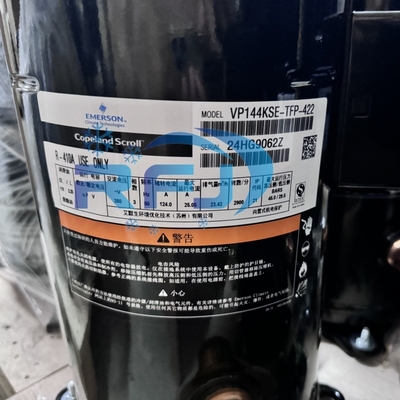 satın al VP144KSE-TFP-422 Copeland Scroll Kompresör 12HP Soğutucu Akışkan R410A online manufacture