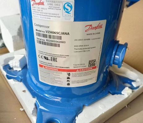 Soğuk Hava Deposu Tesisleri için R22 Performer Hermetik AC Scroll Kompresör 30HP SY380A4CBE SY380A4CBM