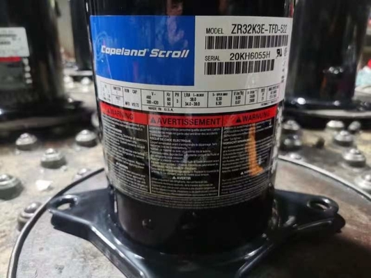 12HP R22 Oil Copeland AC Kompresör Hermetik Scroll Kompresör ZB88KQ-TFD-550