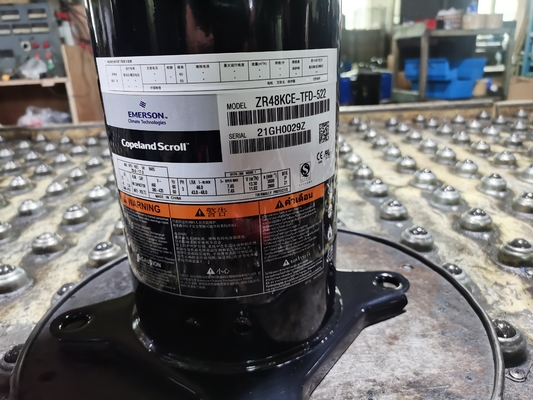 HVAC Copeland Hermetik Scroll Kompresör 15HP Kapalı Pistonlu Tip ZB114KQE-TFD-550