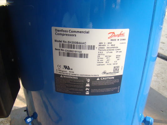 25 HP Ticari Soğutma Scorll Kompresörü SY300A4CBE SY300A4CBM 380-460V/3/50~60Hz