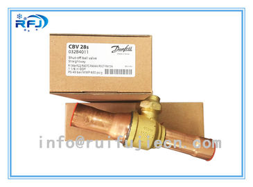 CBV28S 032B4011 Shut-off Ball Valve Refrigeration Compressor Parts for Industrial / Household Usage
