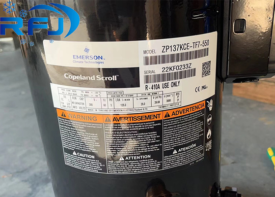 Soğutma Copeland Scroll Kompresör ZP137KCE-TF7-550 380V 3Faz 60Hz
