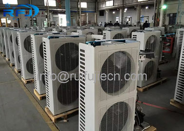 CE Approval Air Cooled Condenser Unit 380V / 220V Medium Temperature