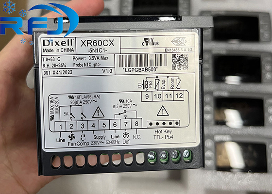 XR60CX-5N1C1 Dixell Dijital Sıcaklık Denetleyicisi 230V 3.5VA Max