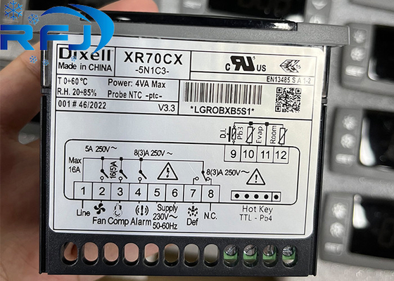 Dixell XR Serisi Dijital Sıcaklık Denetleyicisi XR70CX-5N1C3