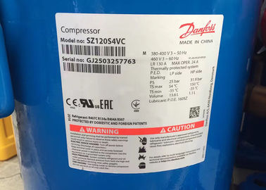 Danfoss Buzdolabı Kaydırma Kompresörü Elektrikli R22 SM120S4VC Serin Odası Için 10HP
