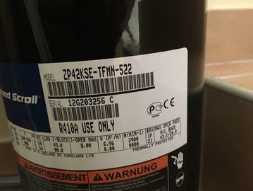 Ac Kompresör Soğutma Kontrolleri 3.4hp Copeland Dahili Kompresör ZP42KSE-TFM