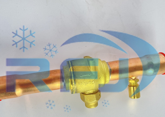 GBC 22s 22 mm Lehim ODF/ODF bağlantısı ve Cv değeri 38 ile kapalı top valfi.5