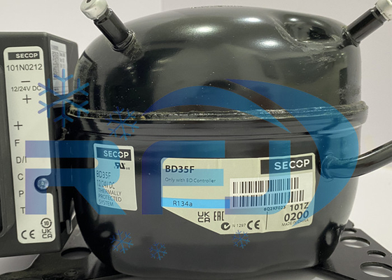 BD35F Hermetik Piston Soğutma Kompresörü R134a 100-240V/50-60Hz