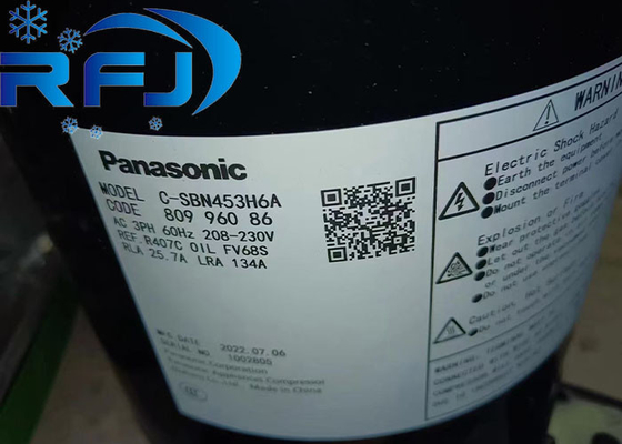 Yüksek verimli C-SBN453H6A Panasonic Scroll Kompresör Soğutucu R407C