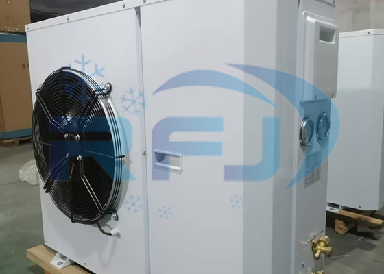 Tek fan kutusu birimi Orta yüksek sıcaklıklı soğutma kondensasyon birimi R404A R22