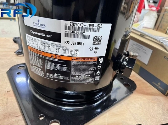ZR250KC-TWD-522 Copeland Hermetik Scroll Kompresör Soğutucu R22
