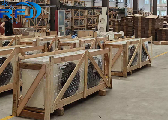 Tavana monte edilmiş D Tipi Soğuk Depolama Buharlandırıcısı Yüksek Etkili Soğuk Oda Buharlandırıcısı
