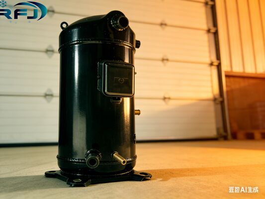 Düşük Gürültü Hermetik Copeland Kaydırma Kompresörü R407 ZF06KQE-TFD-551 Elektrikli Sürücü