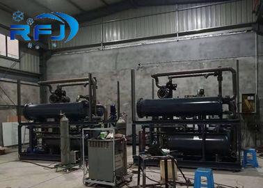 Enerji Tasarrufu AC Güç Hanbell Vidalı Kompresör RC2-710B Hassas Ses Kontrolü