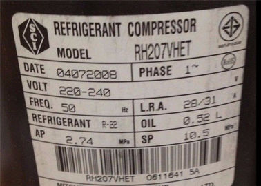 Merkezi Klima R410a Soğutucu AC Döner Kompresör