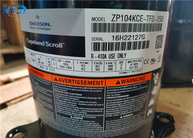 R410 ile Tek Fazlı Copeland Ultratech Scroll Kompresör ZP36K5E-TFD-522
