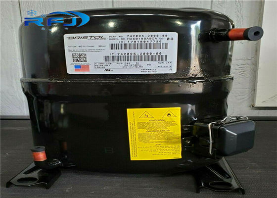 R22 1 / 2HP Bristol Pistonlu Kompresör H2EB18SABCA