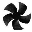 Wall Mounted Axial Flow Fan YWF4E250 4E300 4D350 4D400 4E450 4D500 4D550 4D600